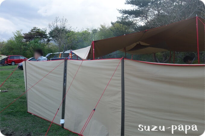 購入報告 Tent Mark Designes テンマクデザイン 陣幕 風除けとプライベート感の演出に 僕がキャンプを始めたワケ