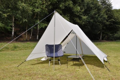 tent-Mark DESIGNS『パンダTCタープ』登場！パンダTCと連結できるTC素材のタープ！ | 僕がキャンプを始めたワケ