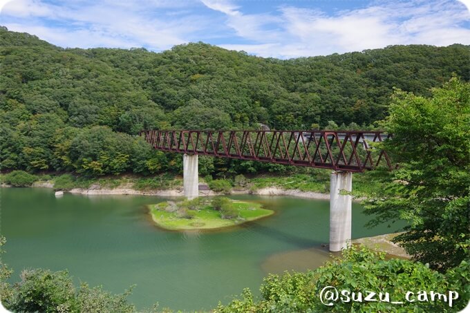 湯西川　鉄橋